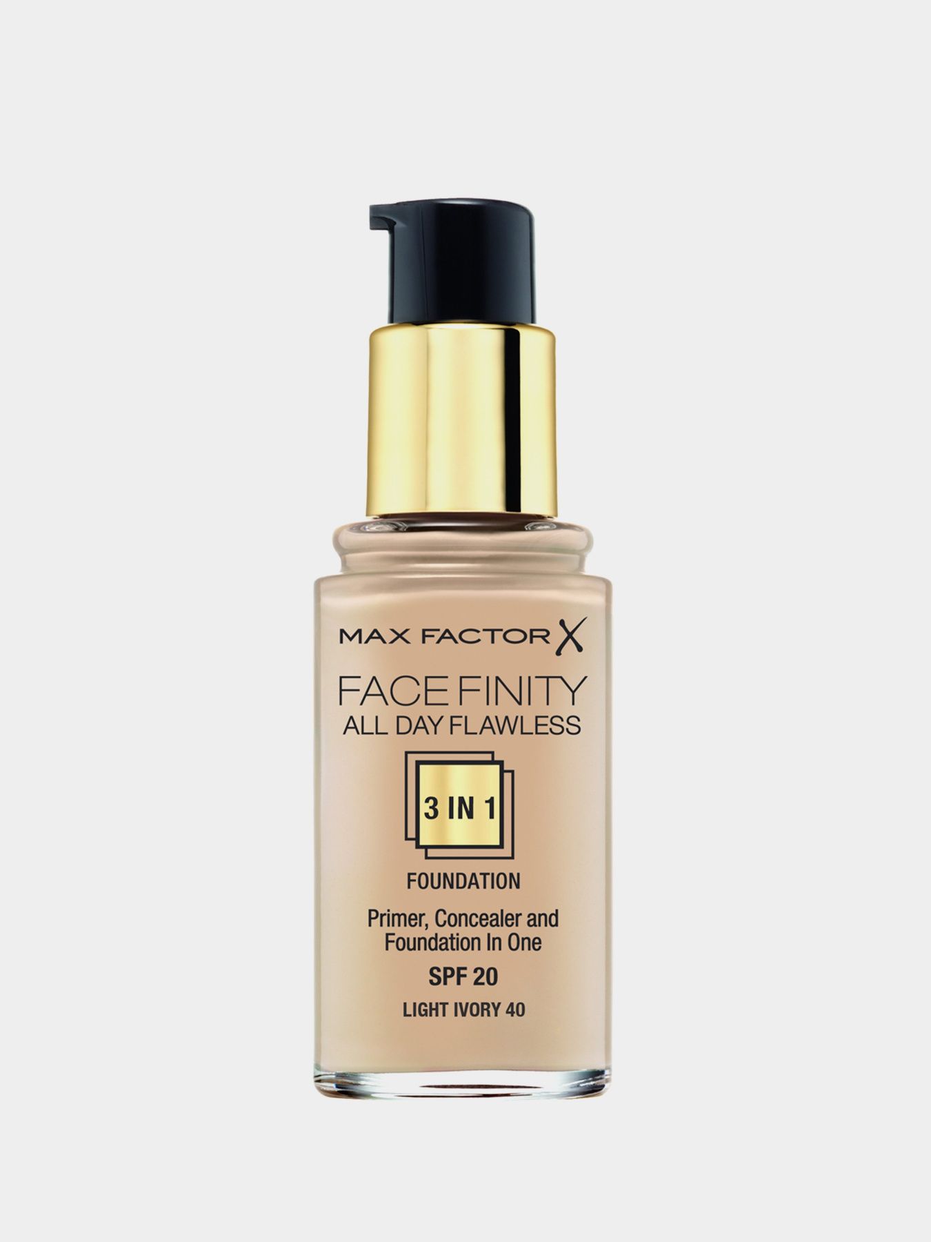 Тональная основа SPF 20 Facefinity All Day Flawless 3-in-1 Foundation MAX FACTOR модель 3614225851575 Фото