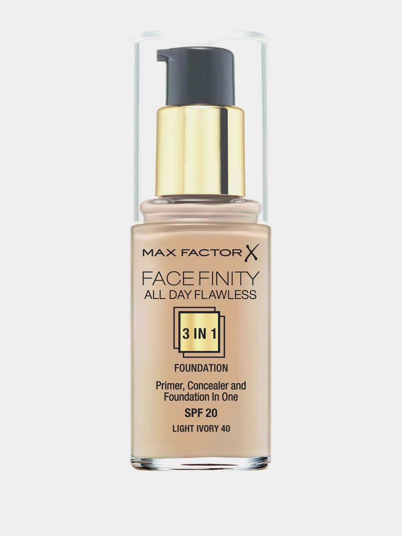 Тональная основа SPF 20 Facefinity All Day Flawless 3-in-1 Foundation MAX FACTOR модель 3614225851575 Фото