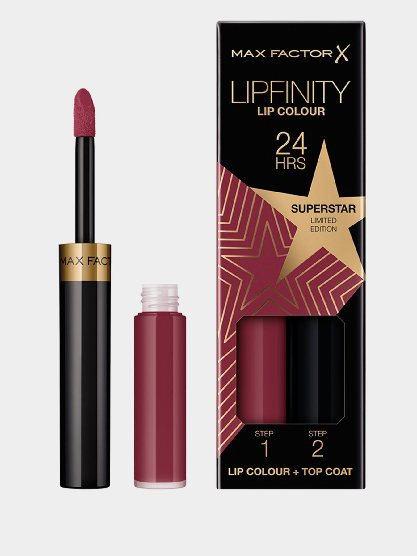 Помада стойкая Lipfinity 2 Step MAX FACTOR модель 3614229457780 Фото
