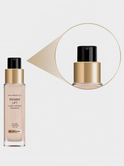 MAX FACTOR ­Тональна основа SPF 30 Radiant Lift Foundation модель 3614226290557 — фото 3 - INTERTOP