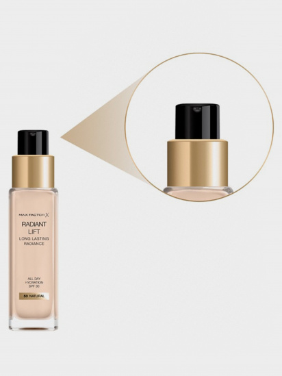 MAX FACTOR ­Тональна основа SPF 30 Radiant Lift Foundation модель 3614226290588 — фото 3 - INTERTOP