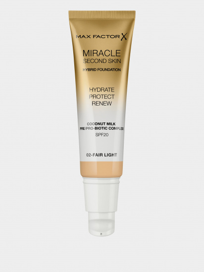 MAX FACTOR ­Тональна основа для обличчя Miracle Second Skin Foundation модель 3614229764796 — фото - INTERTOP