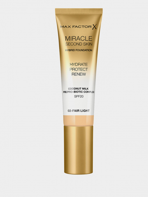 Тональна основа для обличчя Miracle Second Skin Foundation MAX FACTOR модель 3614229764796 Фото