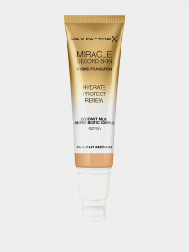 Тональная основа для лица Miracle Second Skin Foundation MAX FACTOR модель 3614229764840 Фото