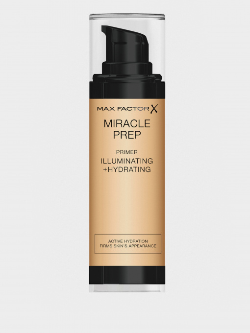 Праймер "активне зволоження" Miracle Prep Primer Illuminating + Hydratin MAX FACTOR модель 3614226012760 Фото