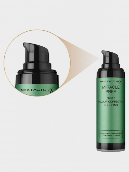 MAX FACTOR ­Праймер коректуючий Miracle Prep Colour Correcting & Cooling Primer модель 3614226729170 — фото 3 - INTERTOP