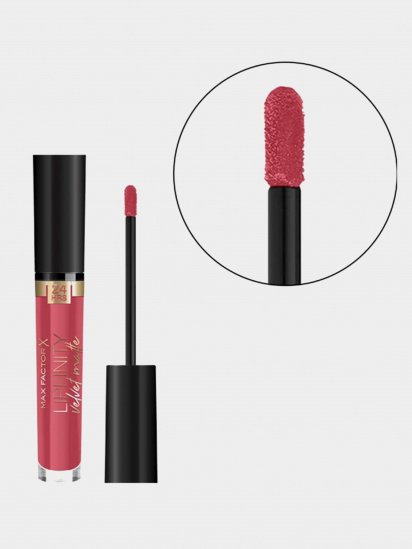 MAX FACTOR ­Помада рідка матова Lipfinity Velvet Matte Lipstick модель 8005610629698 — фото 3 - INTERTOP