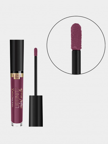 MAX FACTOR ­Помада рідка матова Lipfinity Velvet Matte Lipstick модель 8005610629896 — фото 3 - INTERTOP