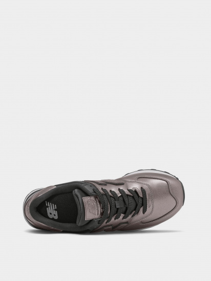 Кросівки New Balance 574 Metallic модель WL574PP2 — фото 3 - INTERTOP