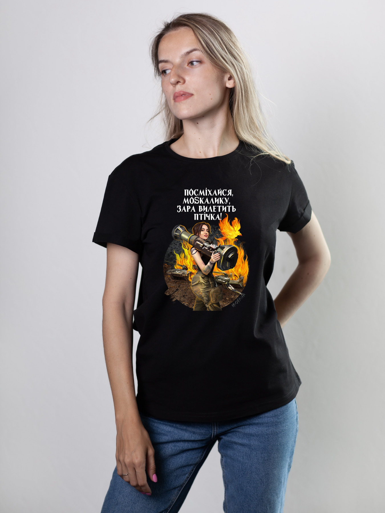 Футболка Military Women модель Куба_чорна Фото