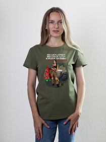 Футболка Military Women модель Мальва_олива Фото