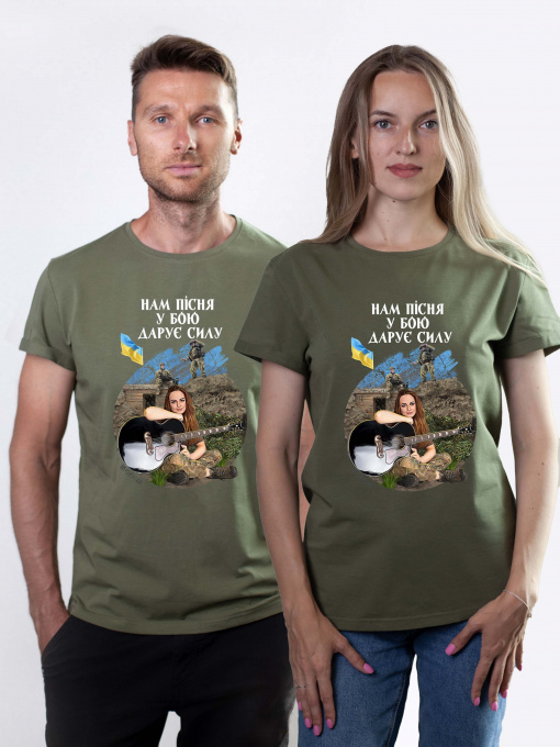 Футболка Military Women модель Натхнення_олива Фото