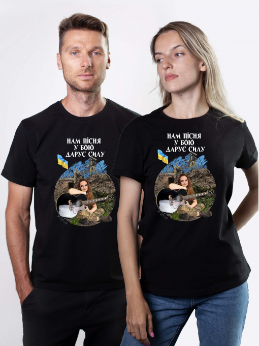 Футболка Military Women модель Натхнення_чорна Фото