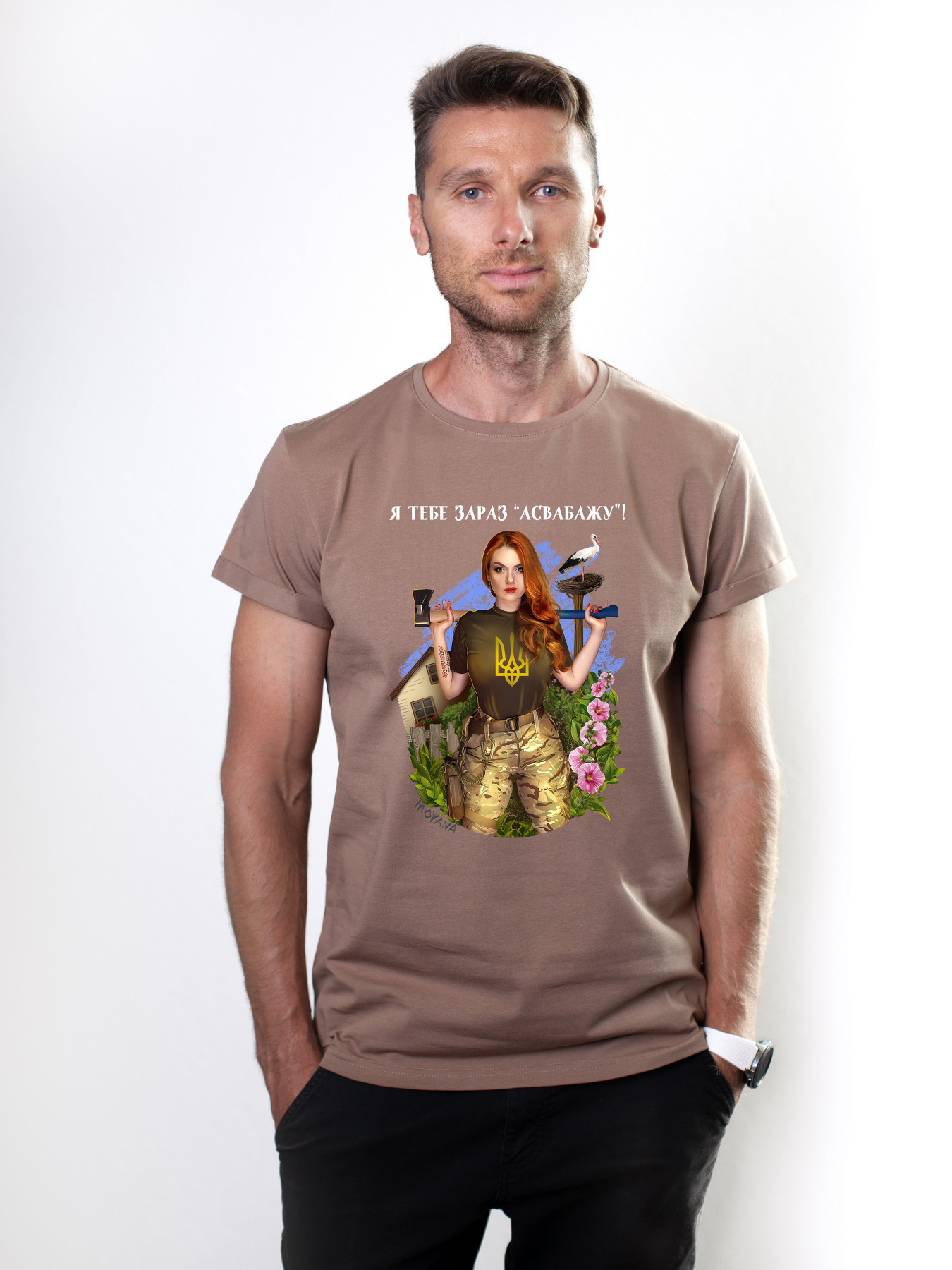 Футболка Military Women модель Сила_койот Фото