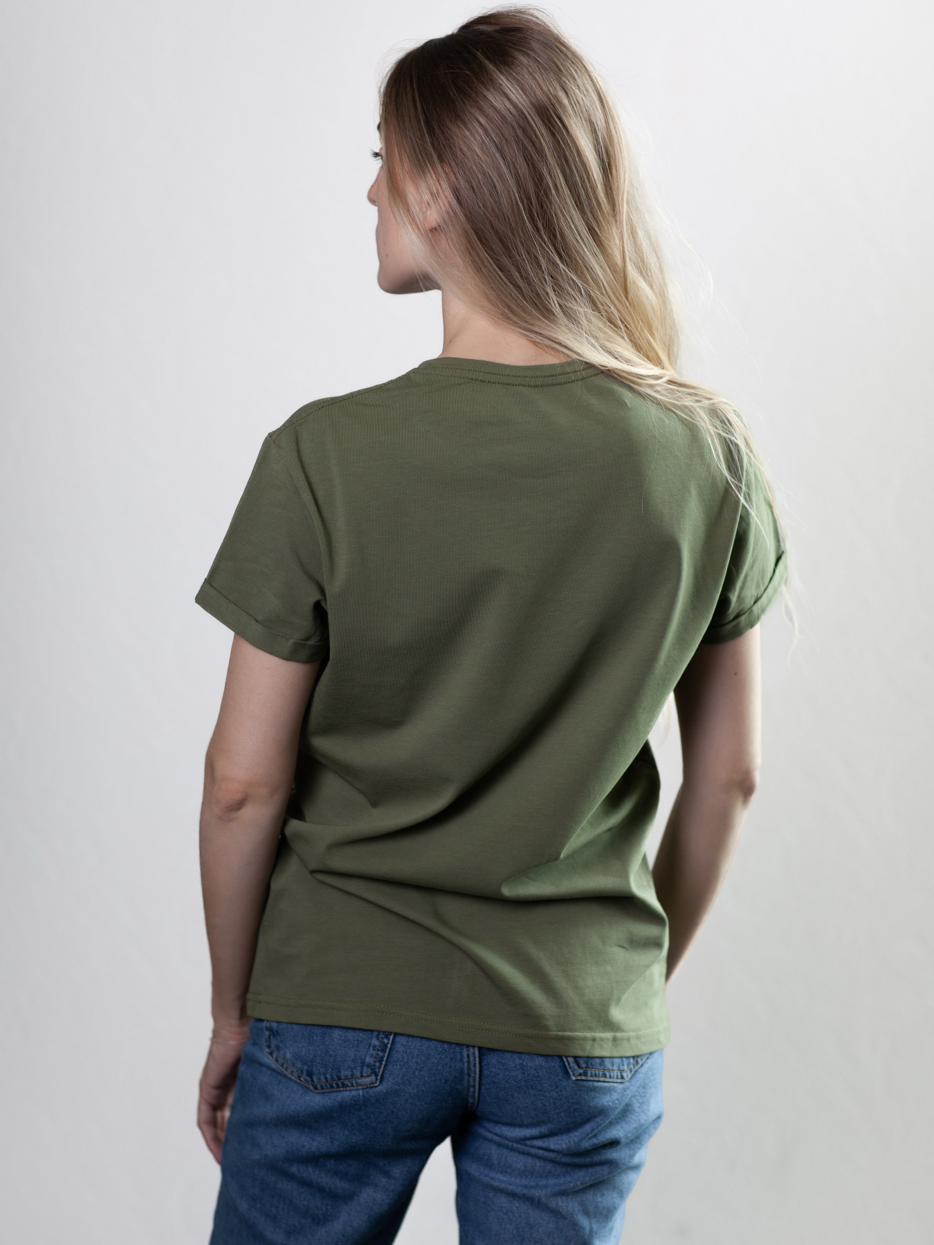 Футболка Military Women модель Симфонія арти_олива Фото
