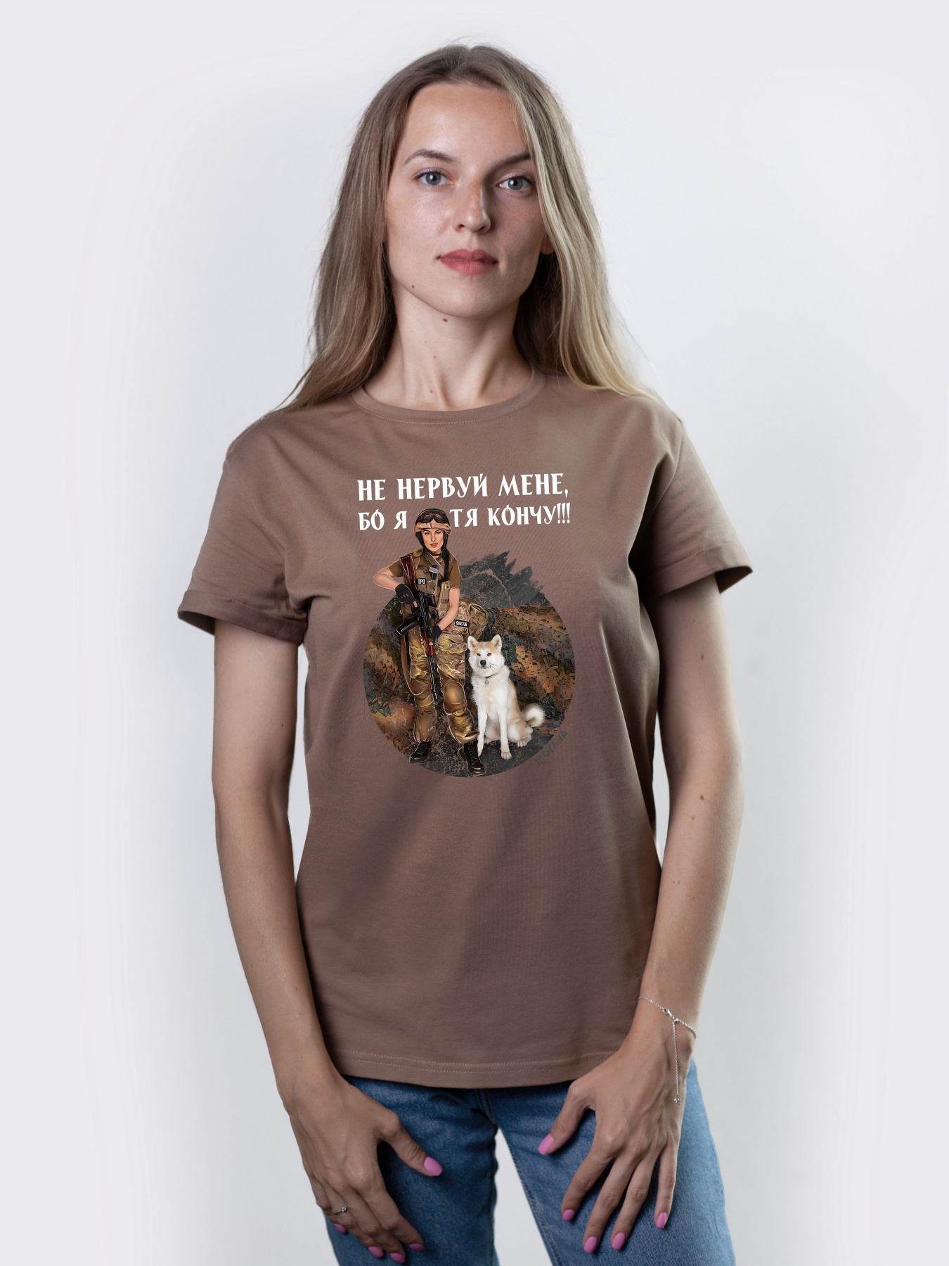 Футболка Military Women модель ТРО_койот Фото