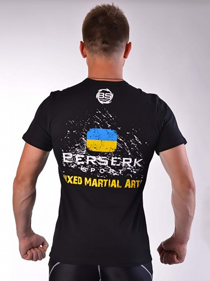 Футболка спортивна Berserk Sport модель MMAU-1BlackTSHRT — фото 3 - INTERTOP