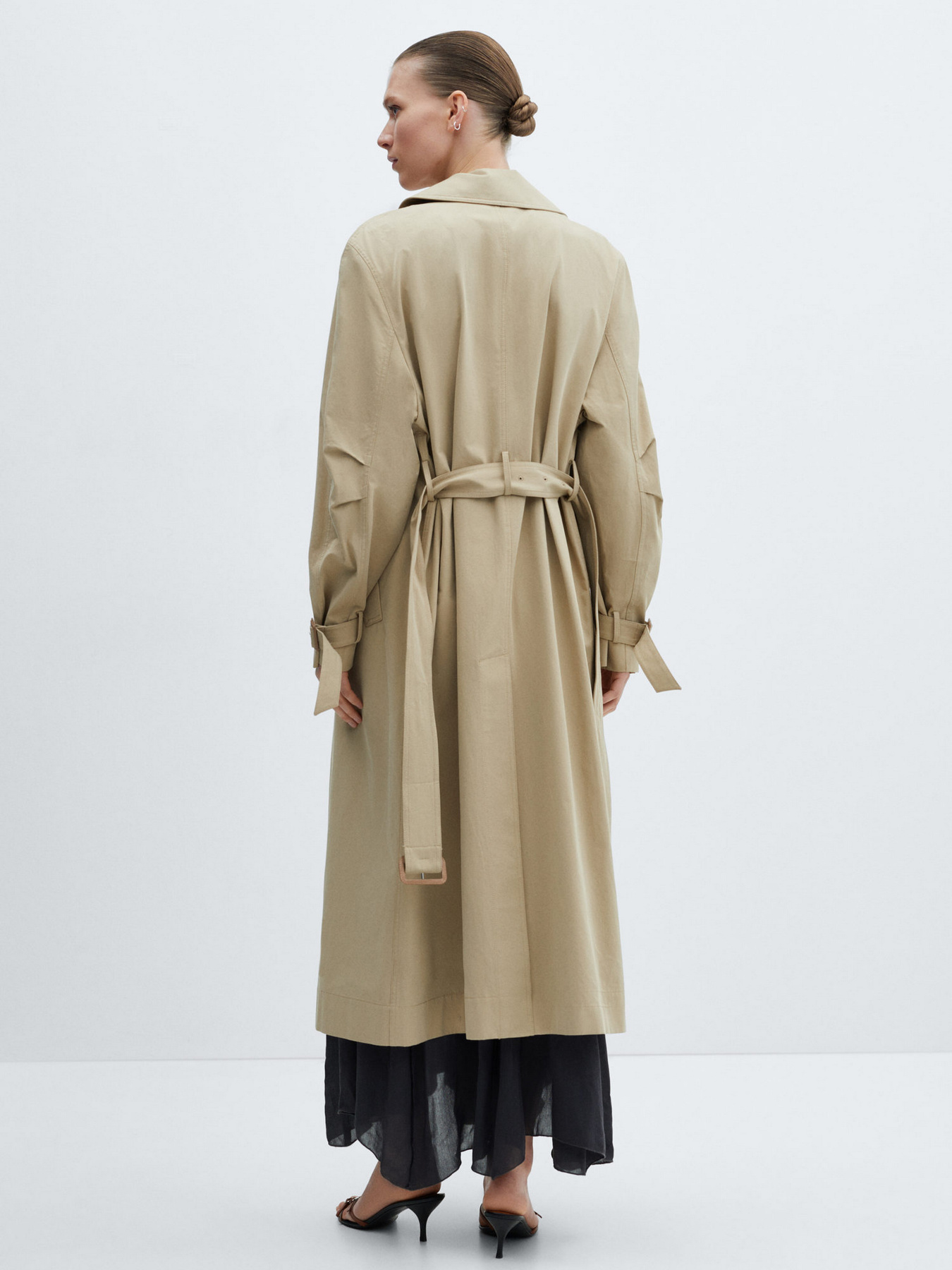 Тренч MANGO Buterfly модель 67046321_8 Фото