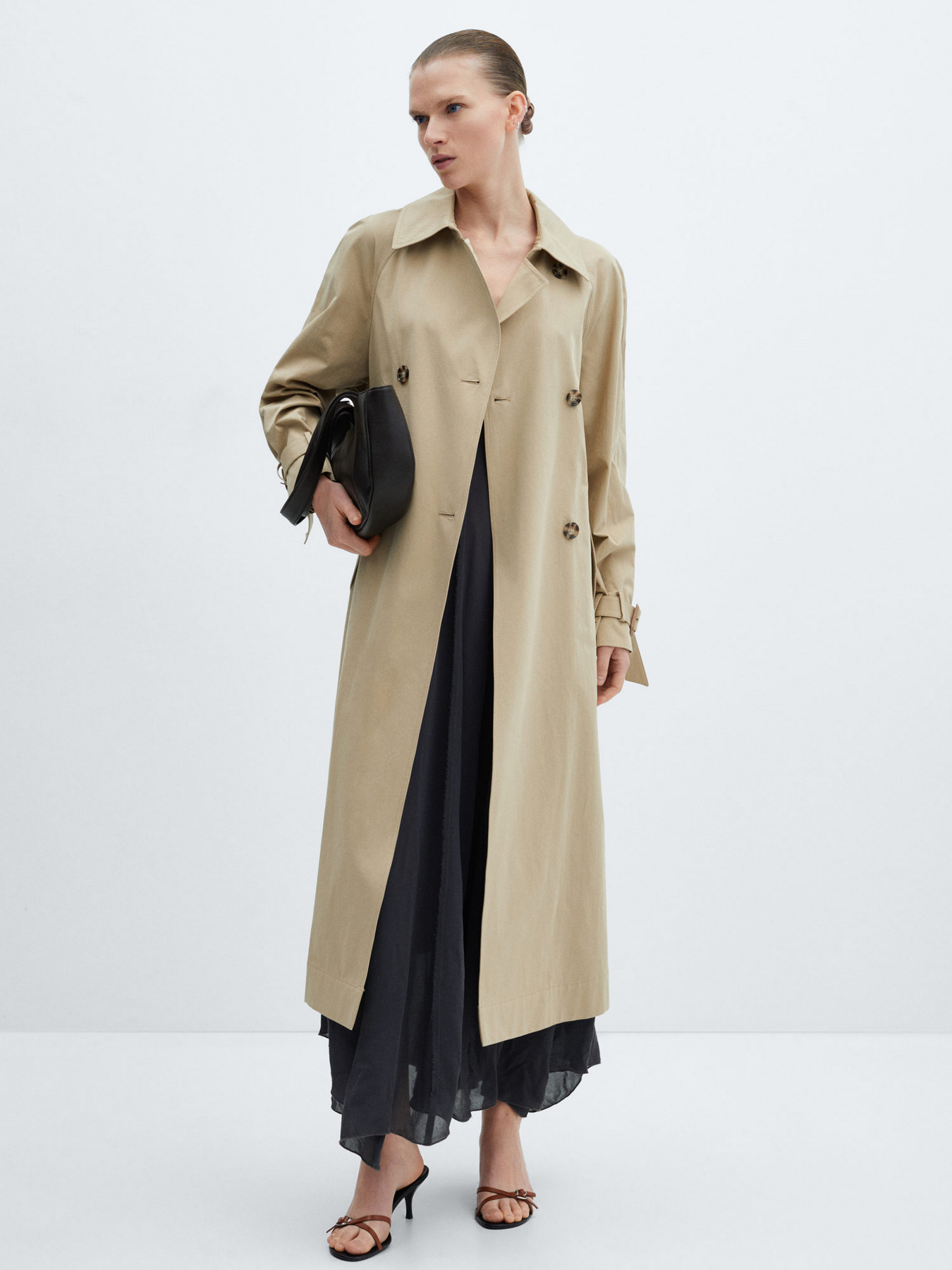 Тренч MANGO Buterfly модель 67046321_8 Фото