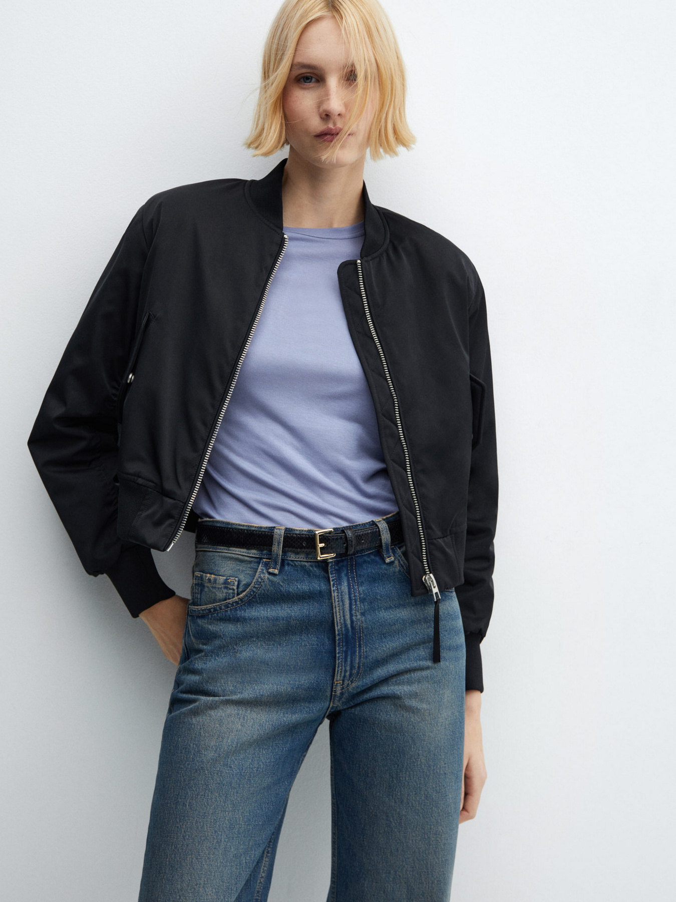 Лонгслив MANGO Secondc модель 67052922_52 Фото