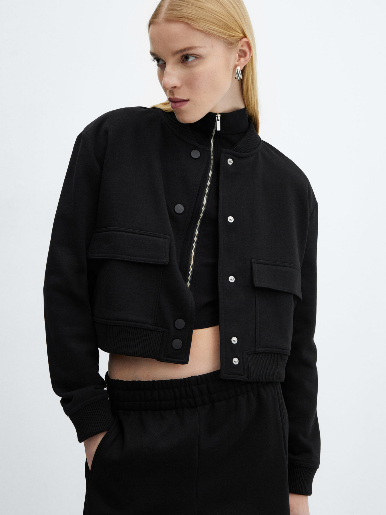 Бомбер MANGO Toledo модель 67054033_99 Фото