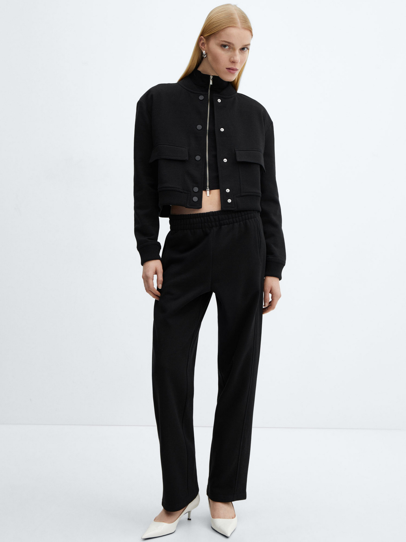 Бомбер MANGO Toledo модель 67054033_99 Фото