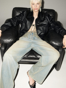 Шкіряна куртка MANGO Phibi модель 67054790_99 Шкіряна куртка MANGO Phibi модель 67054790_99 Фото