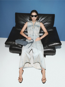 Платье миди MANGO модель 67055734_DI Фото