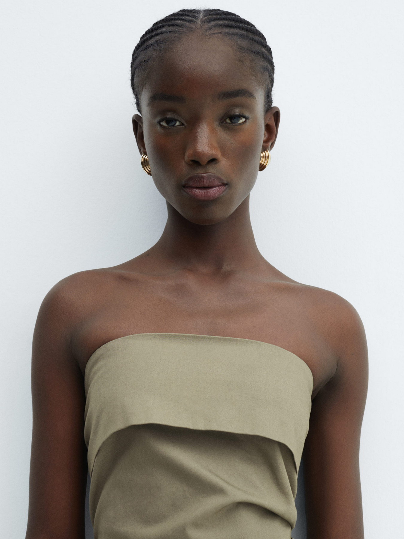 Платье миди MANGO Belty модель 67055737_37 Фото