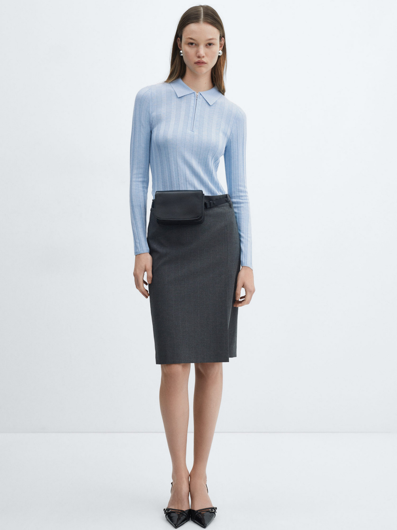 Джемпер MANGO Lukapol модель 67055739_50 Фото