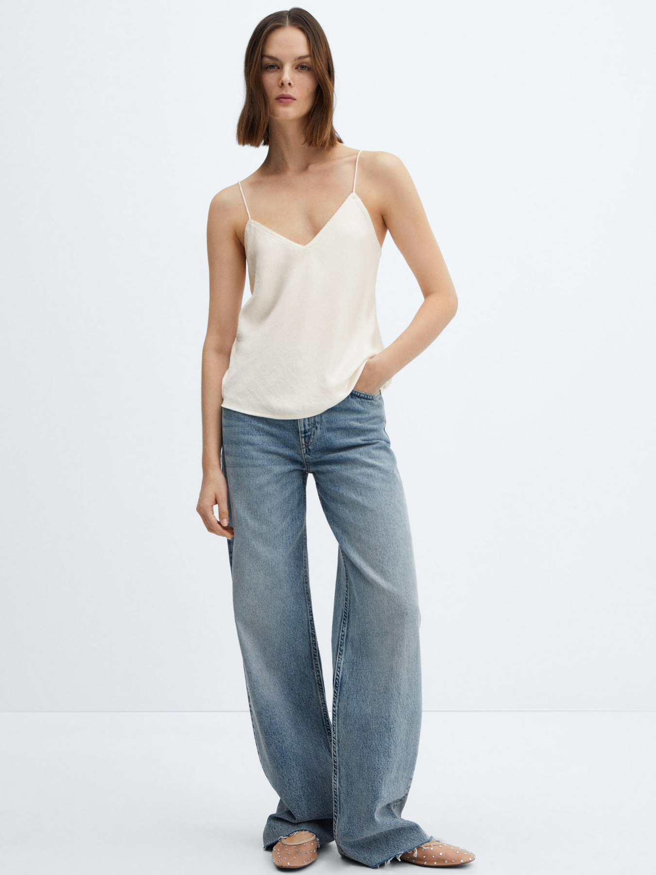 Майка MANGO Raquel модель 67055741_5 Майка MANGO Raquel модель 67055741_5 Фото