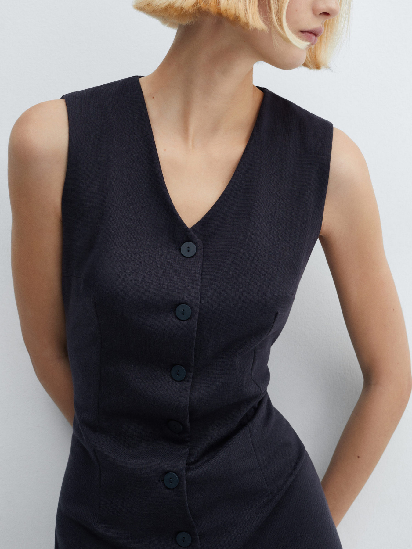 Платье мини MANGO Avayax модель 67064793_52 Фото