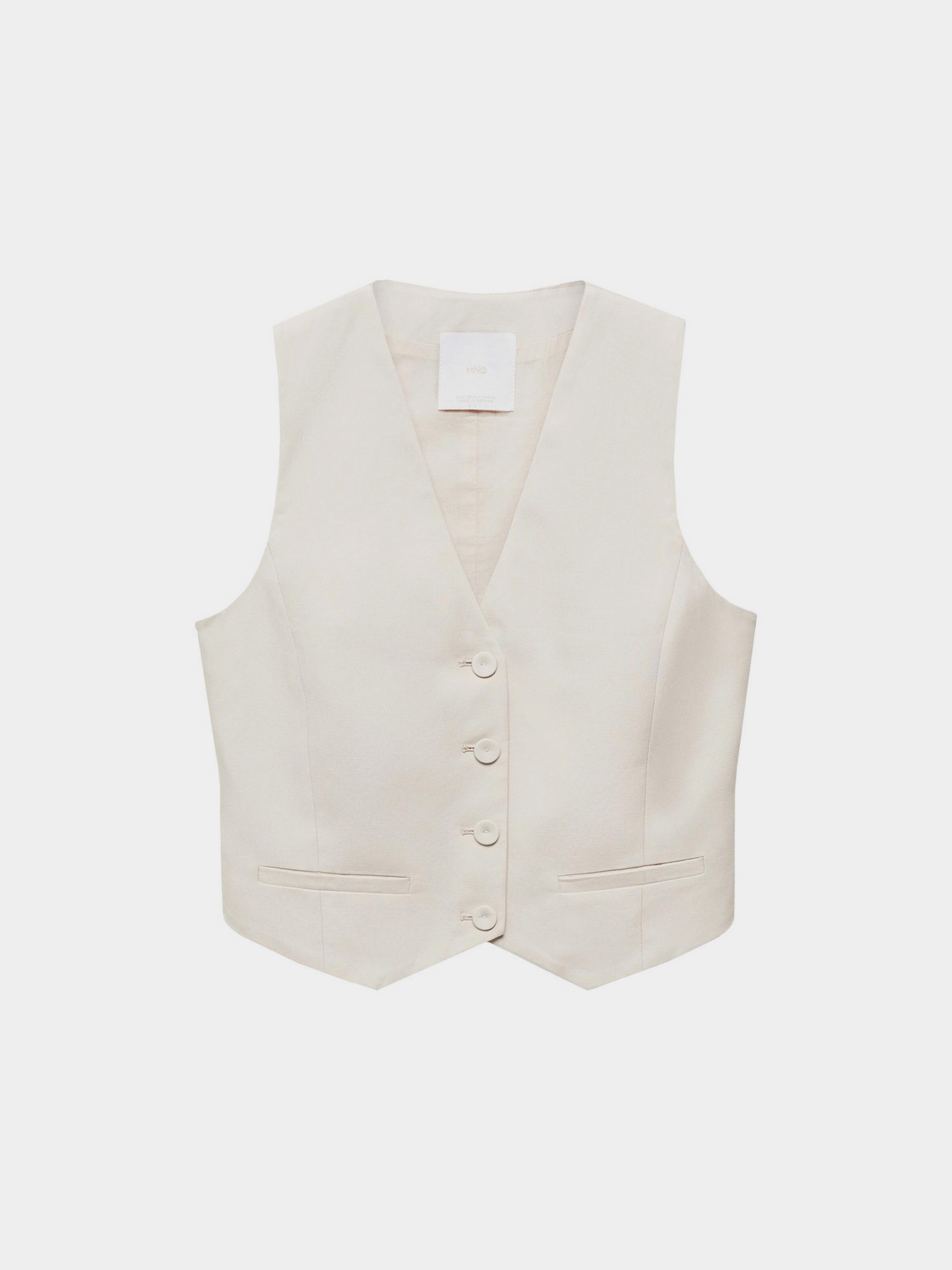 Жилет классический MANGO Alicante модель 67066331_6 Фото