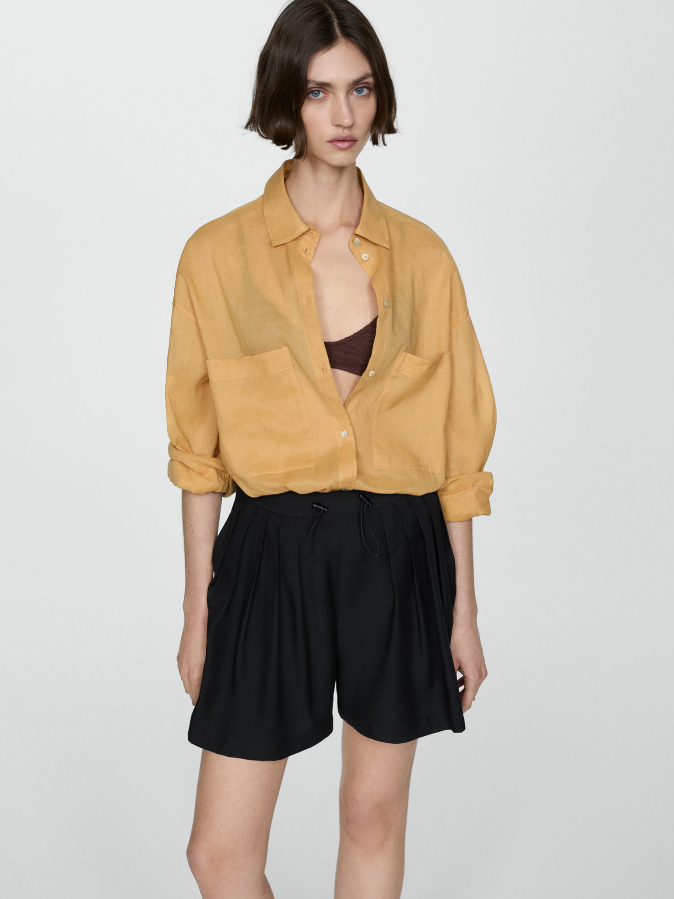 Шорти MANGO Perseo модель 67067145_99 Фото