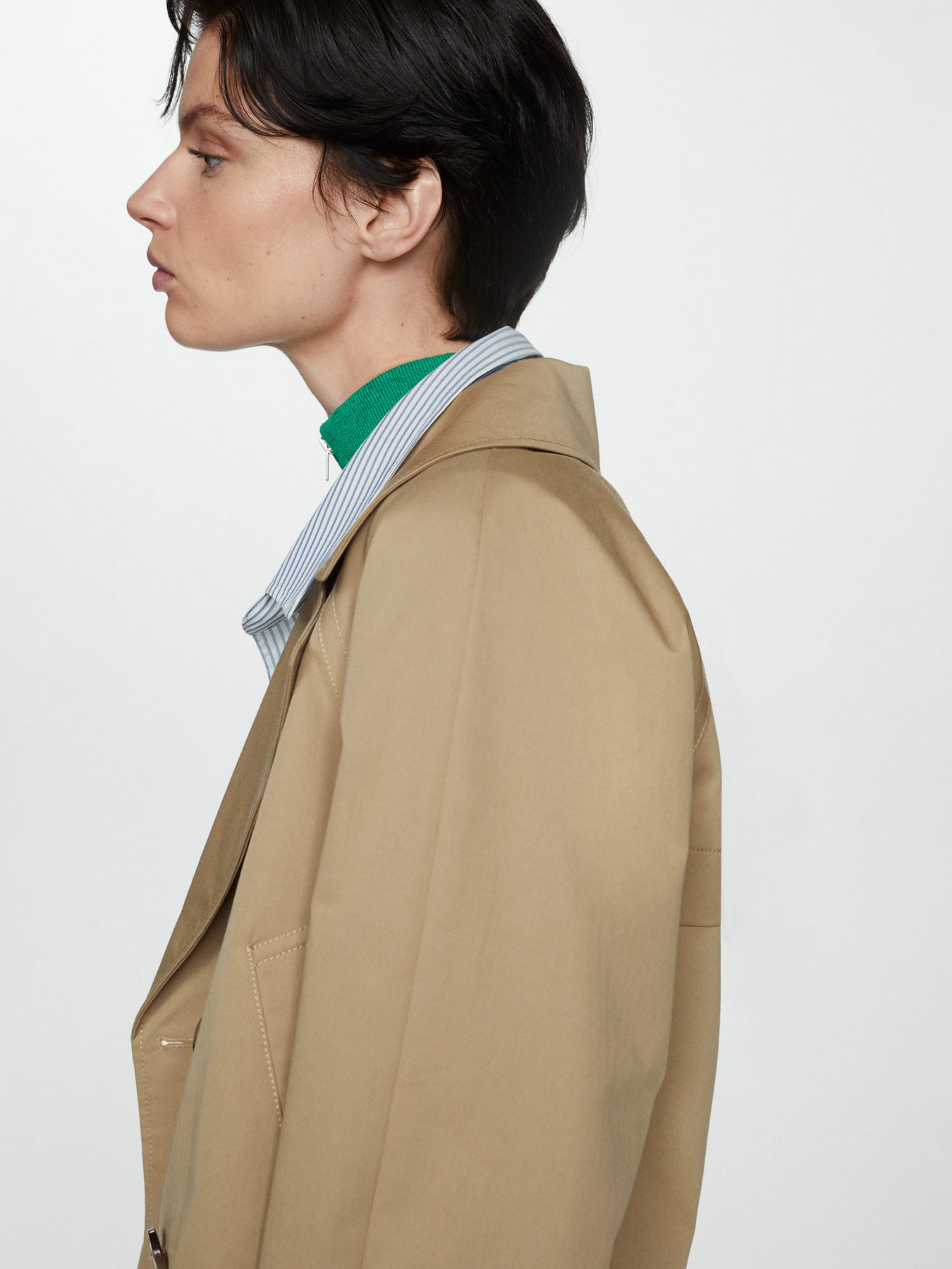 Тренч MANGO Lipa модель 67075728_8 Фото