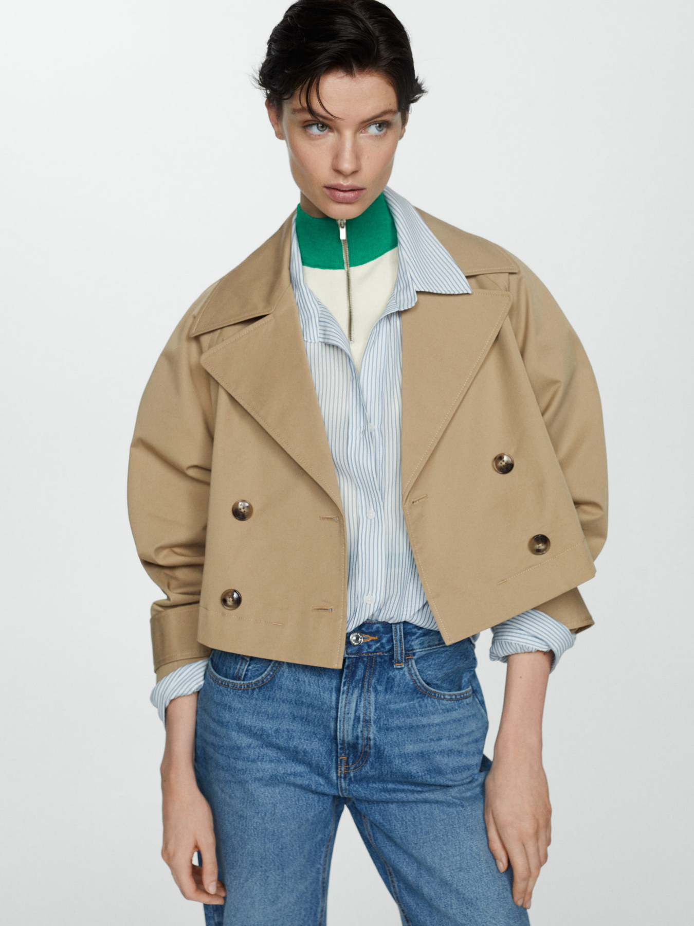 Тренч MANGO Lipa модель 67075728_8 Фото