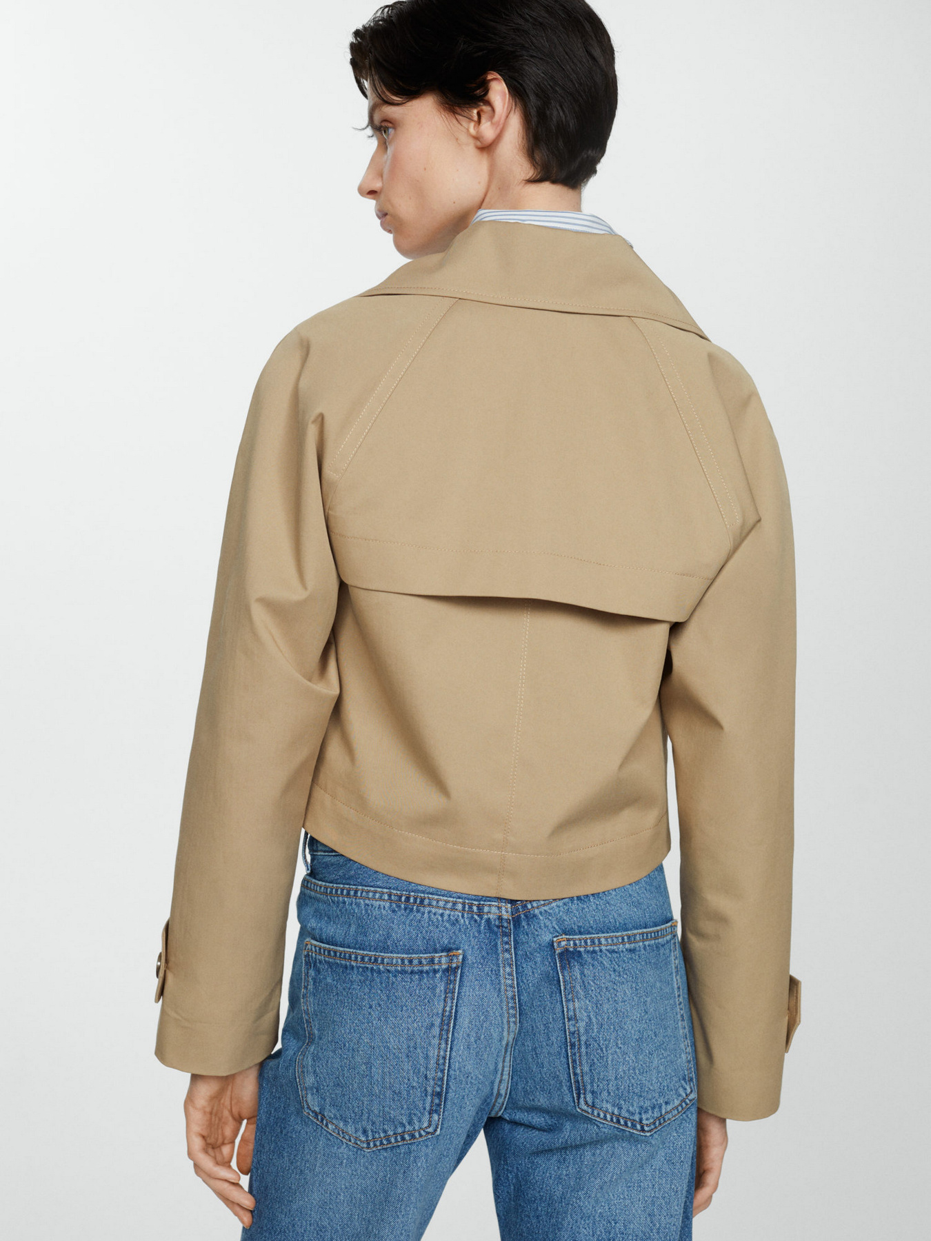 Тренч MANGO Lipa модель 67075728_8 Фото