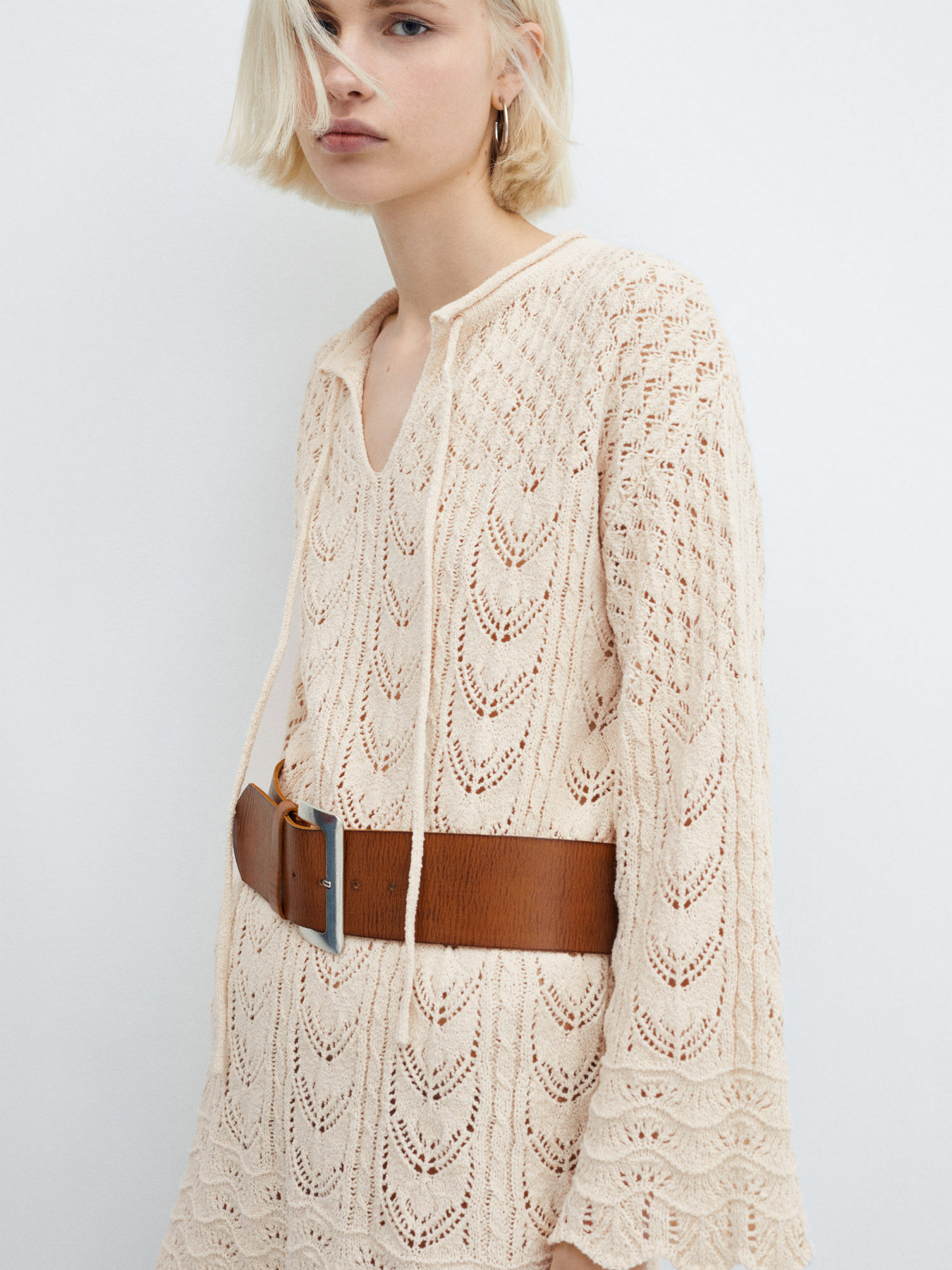 Платье мини MANGO Belice модель 67075738_5 Фото