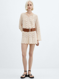 Платье мини MANGO Belice модель 67075738_5 Фото