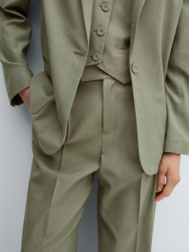 Штани палаццо MANGO Alicante модель 67076331_40 Фото