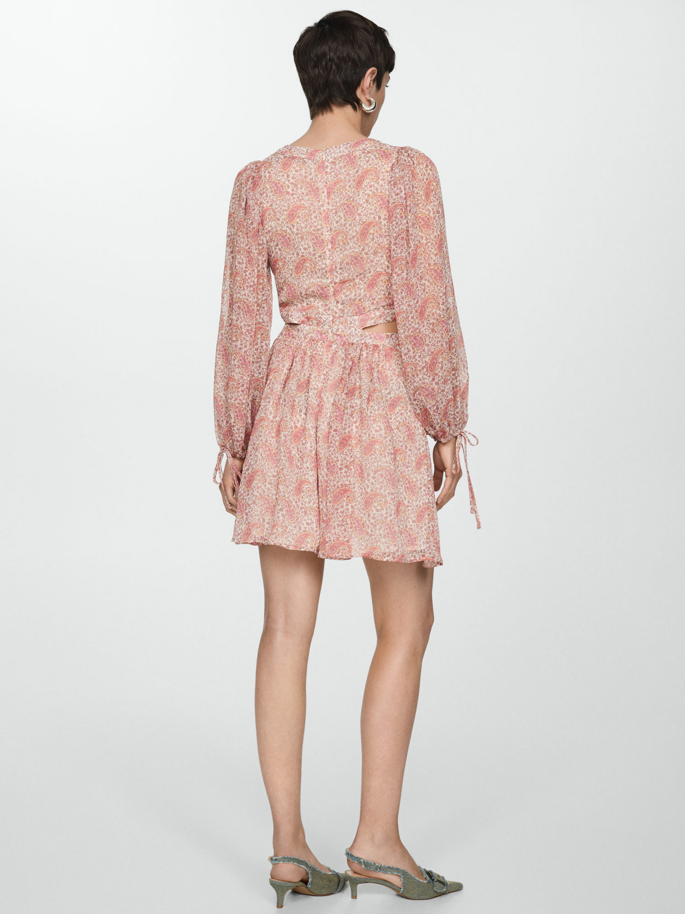 Платье мини MANGO Simona модель 67077130_81 Фото