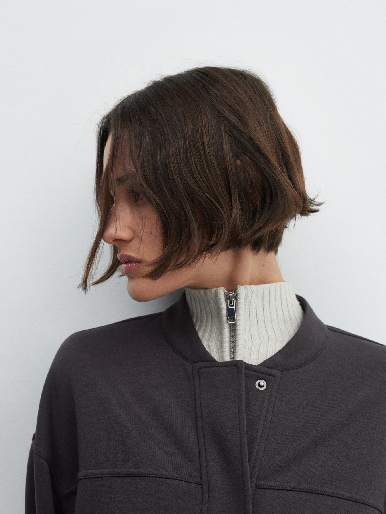 Бомбер MANGO Bremo модель 67084787_95 Фото