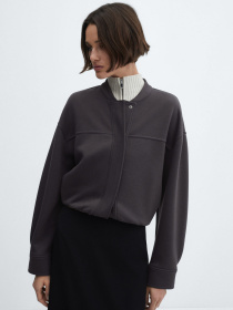 Бомбер MANGO Bremo модель 67084787_95 Фото