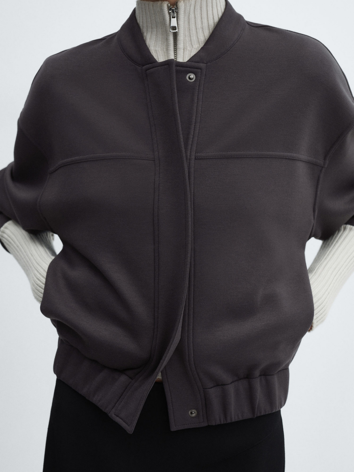 Бомбер MANGO Bremo модель 67084787_95 Фото