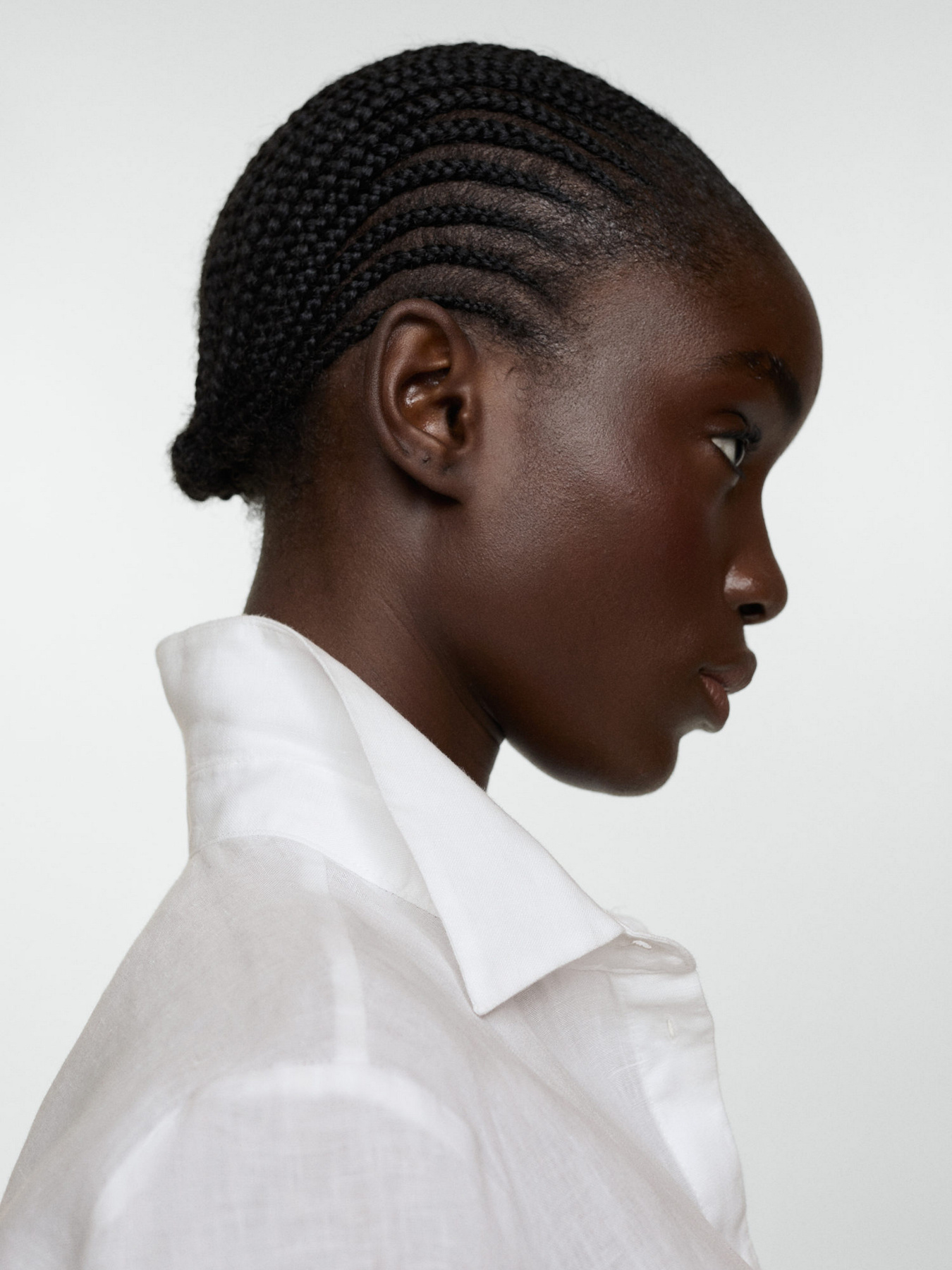 Рубашка повседневная MANGO Lino модель 67085722_2 Фото