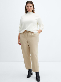 Штани повсякденні MANGO Fluido модель 67085723_8 Фото