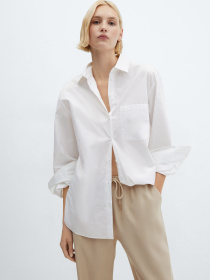 Повсякденні штани MANGO Fluido модель 67085723_8 Фото