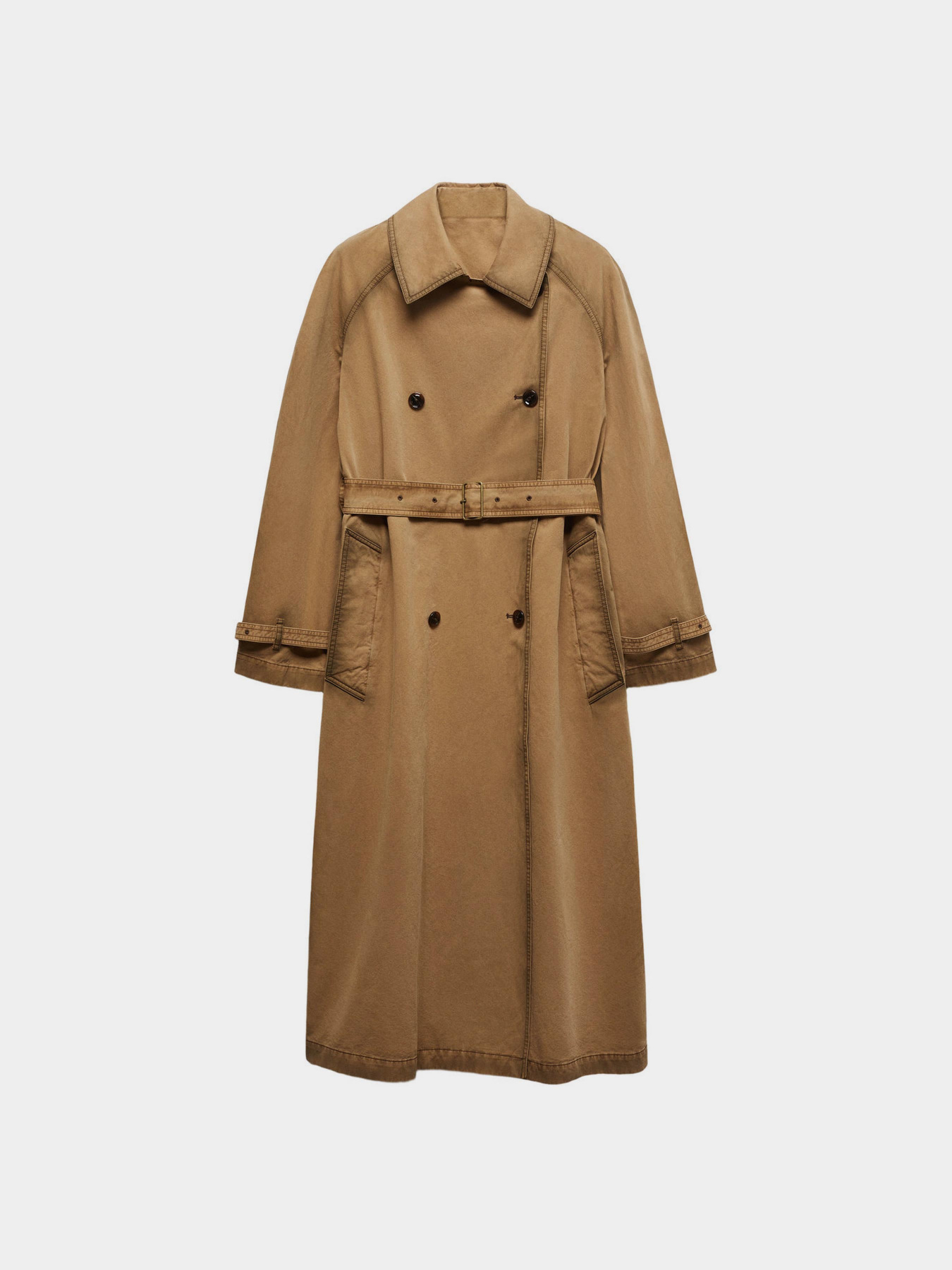 Тренч MANGO Champu Модель 67086315_30 Фото