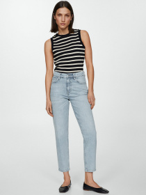 Прямі джинси MANGO Newmom модель 67086323_BL Фото