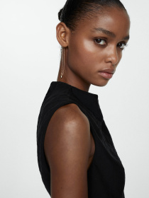 Платье макси MANGO Gracy модель 67087132_99 Фото